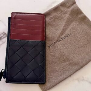 BOTTEGA  VENETA  zipper card holder